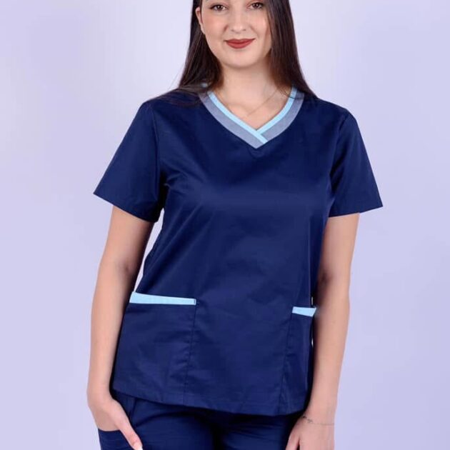 TS42 طقم طبي قماش قطني مستورد 2026