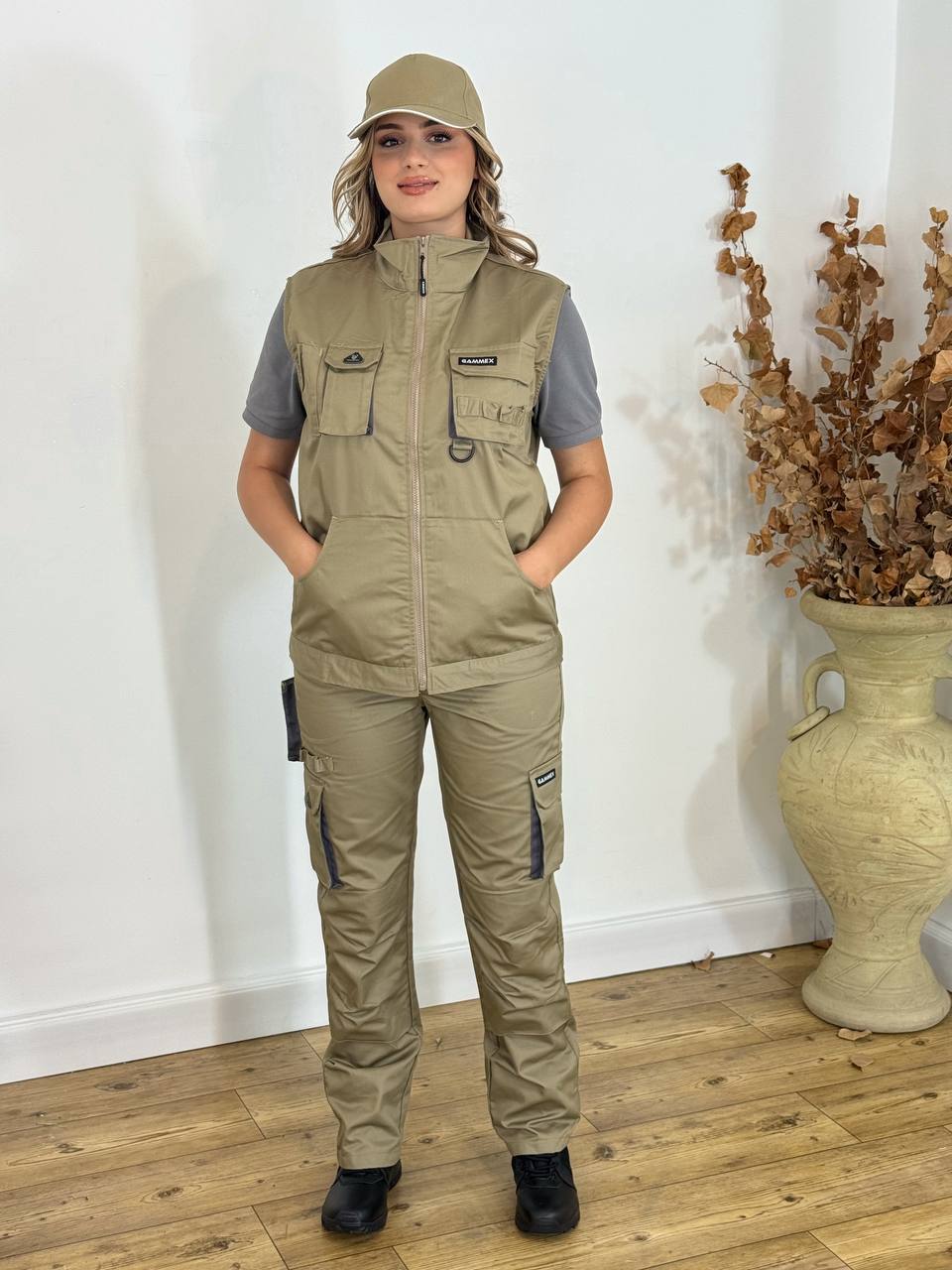 TENUE IMPORTATION= GILET + PANTALON FEMME